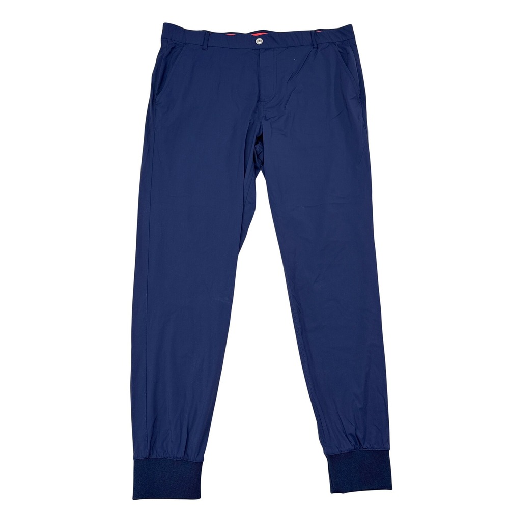 Redvanly Jogger Golf Pants Mens Size XL Navy Blue Stretch Performance Active